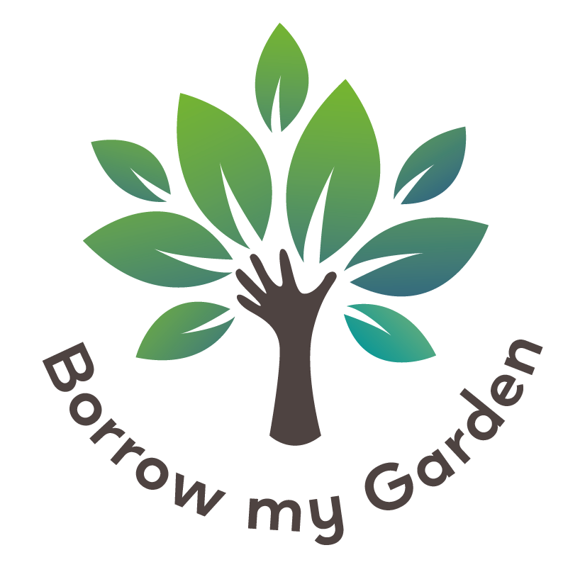 borrow my garden logo