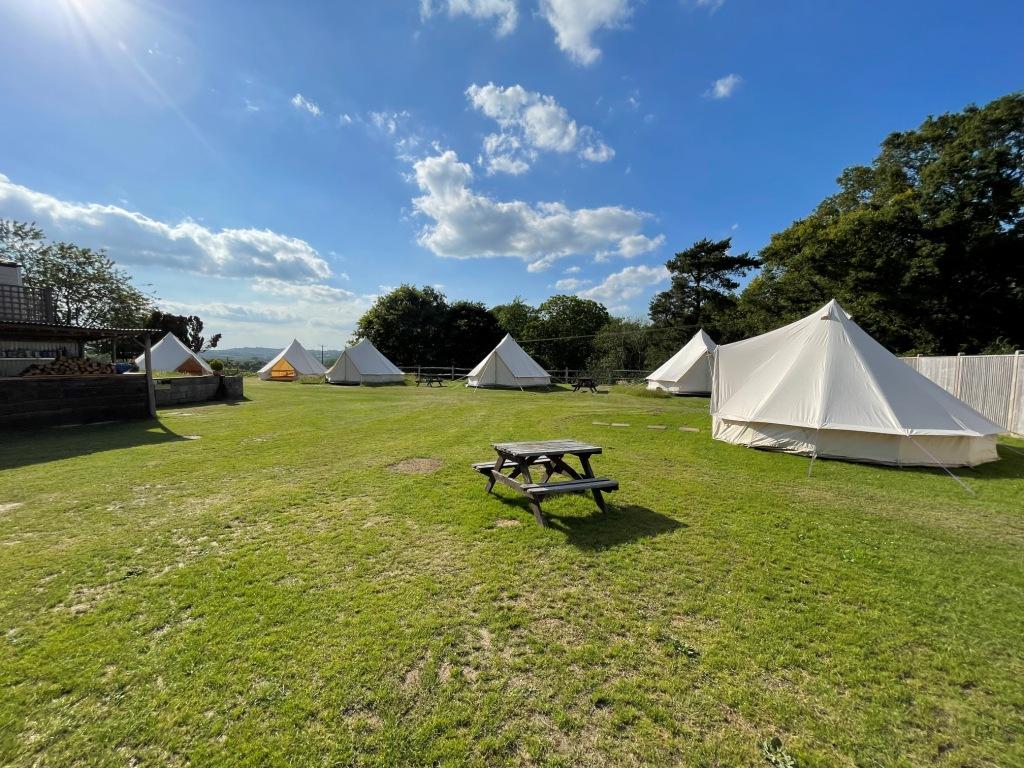 Bell tent village