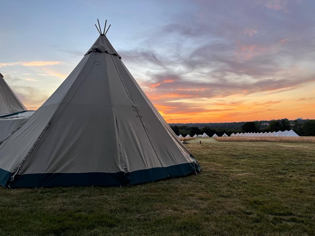 Tents at The Soul Camp