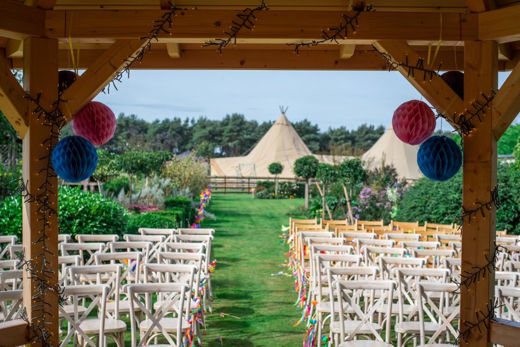 Grand Get-Togethers Tipi Wedding